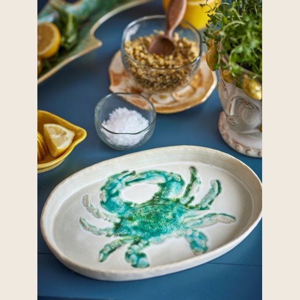 Hadden fad med krabbemotiv