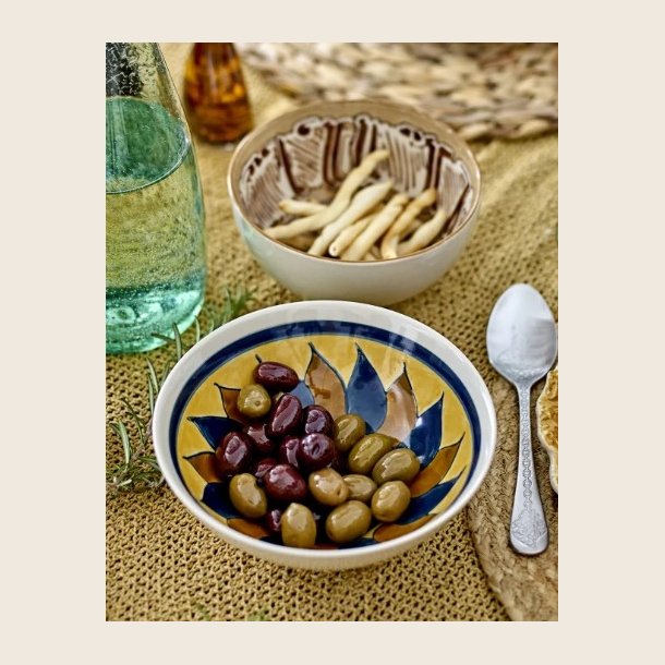 Heikki sk�l, brun/bl�