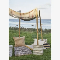 Liggehynde med brehndtag, 70x180 cm