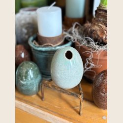 Trekantet opsats i jern