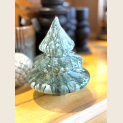 Ornamenter i glas, grn 