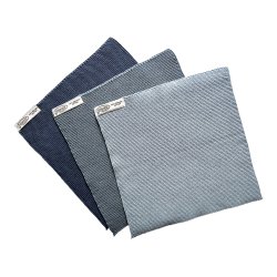 Strikkede karklude i kologisk bomuld