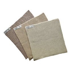 Strikkede karklude i kologisk bomuld