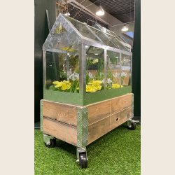 Plantekasse p� hjul