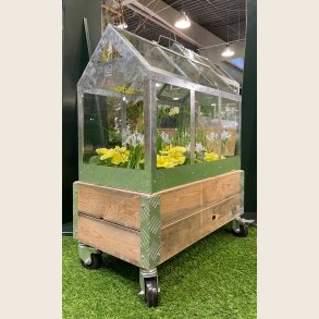 Plantekasse p� hjul