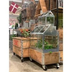 Plantekasse p� hjul