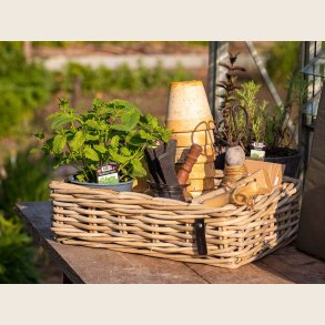 Kubu rattan kurvest, rekt. 