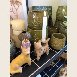 Krone lys med LED, 2 stk