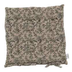 Siddehynde med bindebnd, 40x40 cm