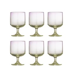 Luciana vandglas, s�t � 6 stk. 