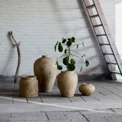 Luna 38 krukke, beige