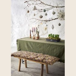 Lysestage i stentj, terracotta