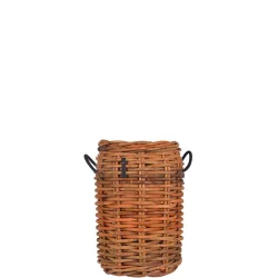 Maxi rattan kurv, rund