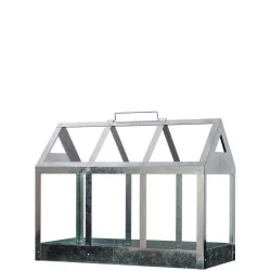 Maxi v�ksthus i galvaniseret st�l