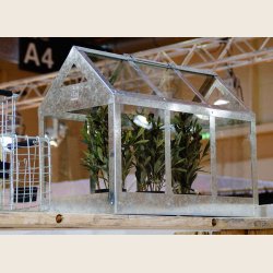 Maxi v�ksthus i galvaniseret st�l