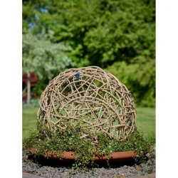 Kubu rattan dekorationskugle