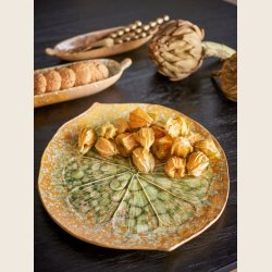 Milani serveringsfad, rundt