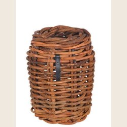 Mini rund rattankurv