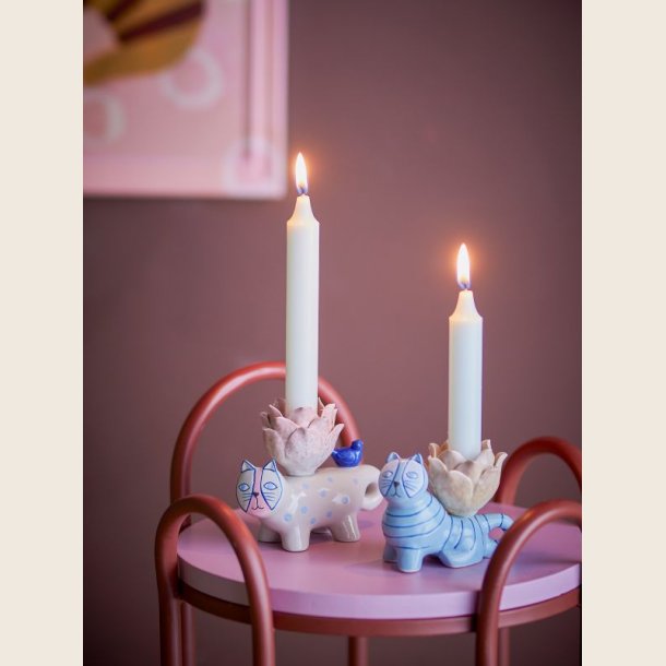 Missy katte-lysestager