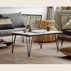 Mundo sofabord i fiberbeton