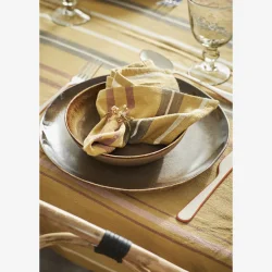 Bomuldsdug med striber