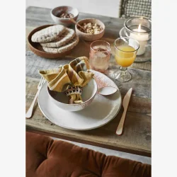 Stofserviet med striber, 4-pak