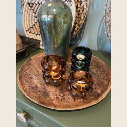 Glas Night fyrfadsstager