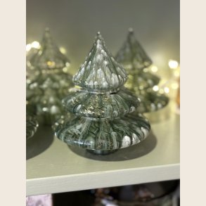 Ornamenter i glas, grn 