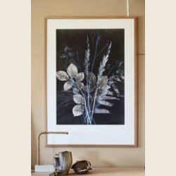 Wild bouquet blue, 70x100 cm