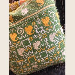 Vintage Kantha Sari puder i bomuld