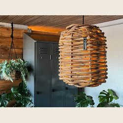 Rattan-lamper