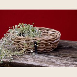 Runde Kubu rattanbakker