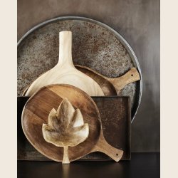 Rustik bakke i recyclet metal
