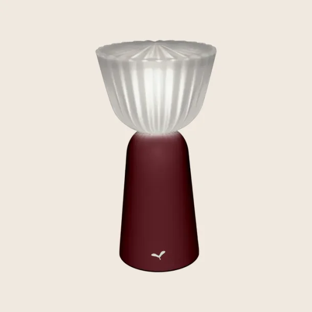 Swiing LAMPE H20 cm Black cherry