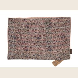 Vintage Kantha Sari silke/velour puder