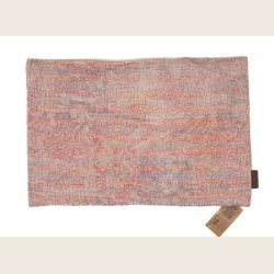 Vintage Kantha Sari silke/velour puder