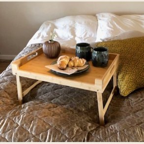 Aden bakkebord i bambus