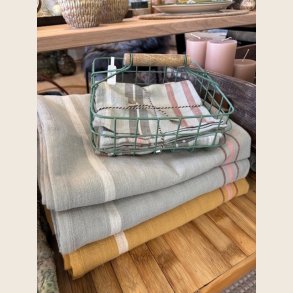 Stofserviet med striber, 4-pak