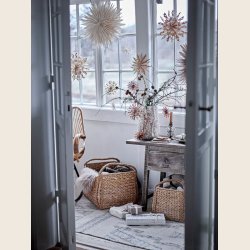 Star ornament, natur