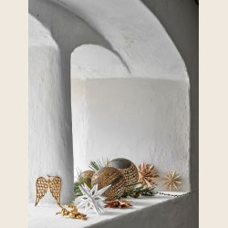 Star ornament, natur