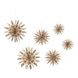 Star ornament, natur