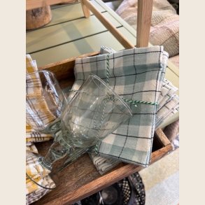 Stofserviet med tern