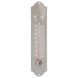 Termometer i metal, 3 ass. 