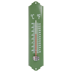 Termometer i metal, 3 ass. 