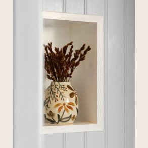 Vase med blomstermotiv