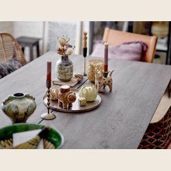 Mamie lysestager, 2 ass.