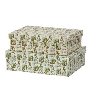 Oblong Duo Box, Savannah Sage, 2 stk. 