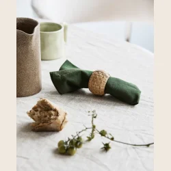 Servietring i flet, st  4 stk. 