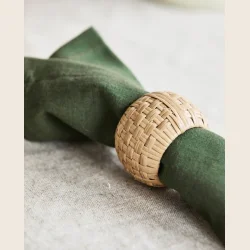 Servietring i flet, st  4 stk. 