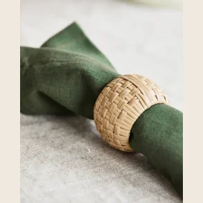 Servietring i flet, st  4 stk. 